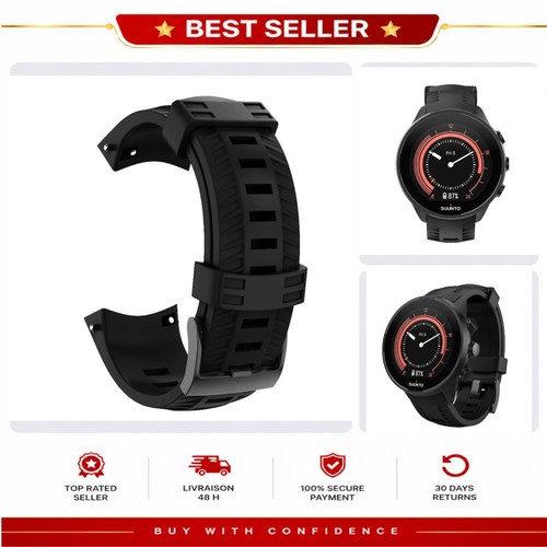 Bracelet silicone noir - , mm