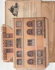 maquette carton mairie -école