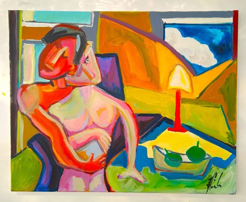 Peinture tableau intérieur - peinture,