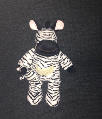Peluche doudou maman zebre - doudou,