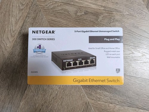 Switch ethernet netgear - switch, gs305