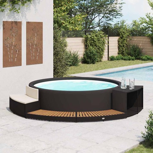 Bois acacia cadre spa - bois, d'acacia