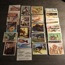 Lot de 6 Images Panini ANIMAUX PREHISTORIQUES 1992 ou DINOSAURS  1992 au Choix!