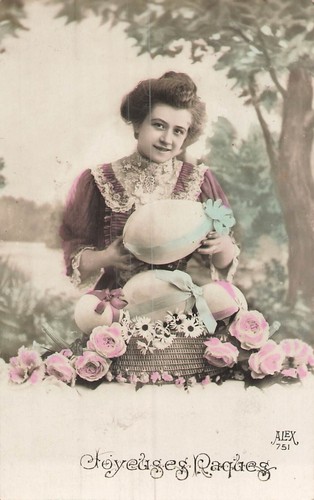 Happy easter women lace - cp,