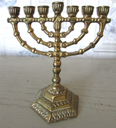 Menorah miniature branches - menorah,