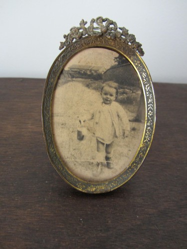 Petit cadre photo bronze - en, et