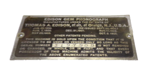 Edison red gem modèle - edison,