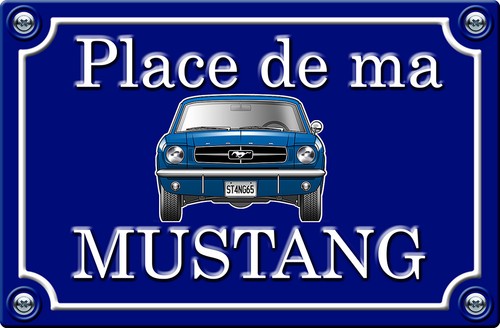 Place ford mustang - place,
