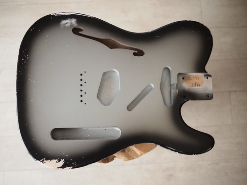 Corps mjt telecaster solid - corps, "f-solid"