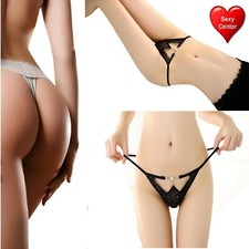 String femme fleurs perle culotte sexy 