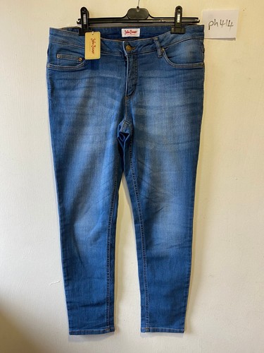 Jean slim john baner - slim, bleu