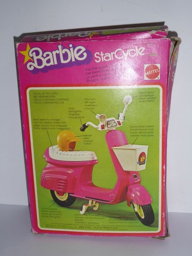 Barbie starcycle scooter - -,