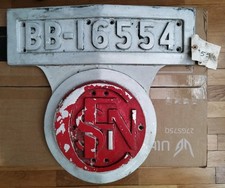 plaque locomotive frontale SNCF