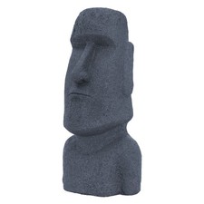 Sculpture statue Moai Tête de