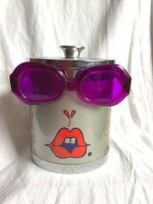 SEAU A GLACE GLAÇON MAX PETER VINTAGE 1960 1970 POP ART PSYCHEDELIQUE