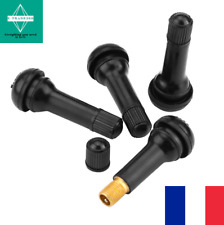 Voiture 4/8/40PCS TR414 Pneu Tubeless Valves Roue Caoutchouc Tige avec Capuchons