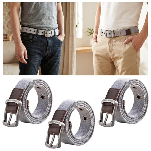 Ceinture toile avec - en,