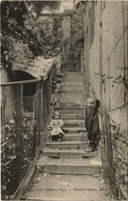 CPA PARIS 18e - Escalier dans le Maquis (143515)