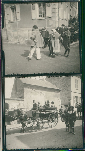 France scène villageoise - france,,