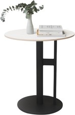 Round Marble Top Side Table