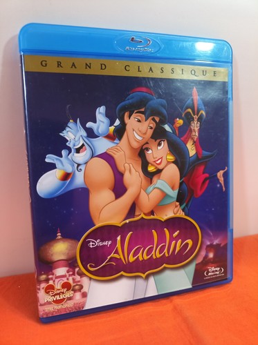 Bluray aladdin animé walt - aladdin,