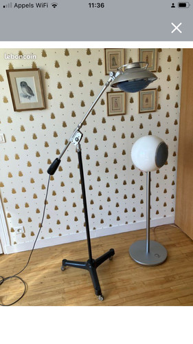 Lampadaire designer f - du,