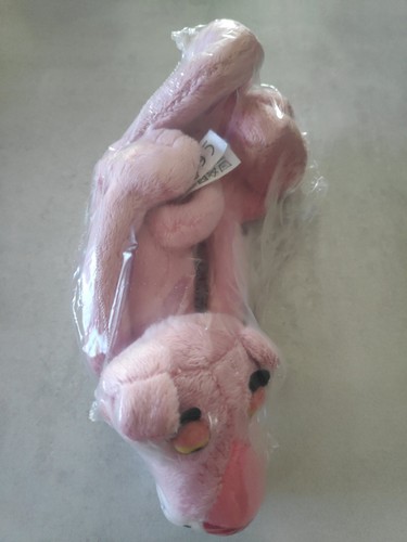 Peluche doudou panthère rose - doudou,