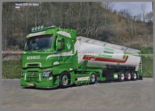 POSTER CAMION  RENAULT T 520 Transport URS BÜHLER SUISSE 56X42cm