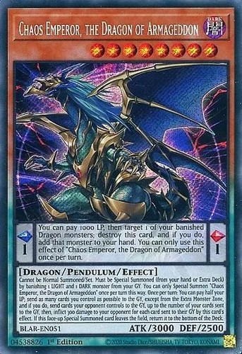 Carte blar en051 - carte, yu-gi-oh