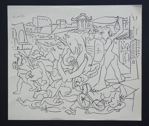 Picasso 1964 lithographie - picasso,