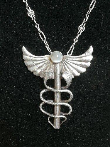 Collier argent massif - en,
