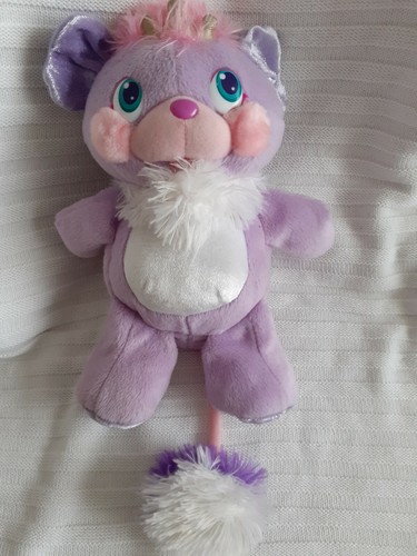 Peluche doudou popples mauve - peluche/doudou,