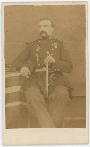 Cdv circa 1865 - circa, militaire