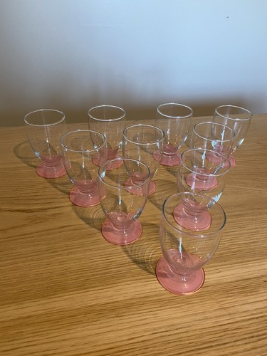 Verres vin pied - 10,