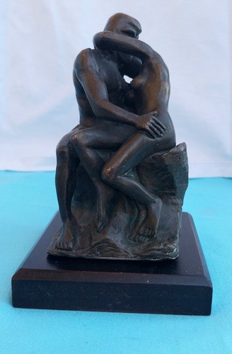 Bronze baiser rodin - bronze,