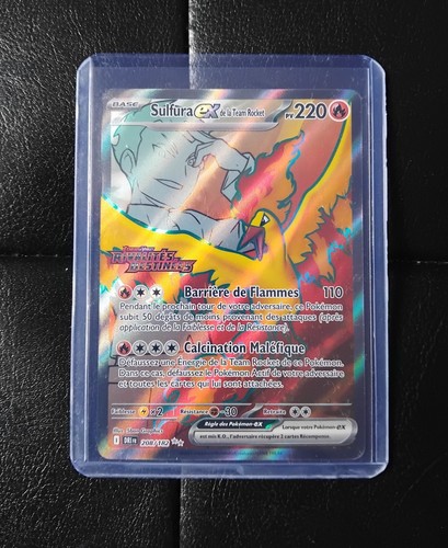 Carte pokemon sulfura - ex, stamp