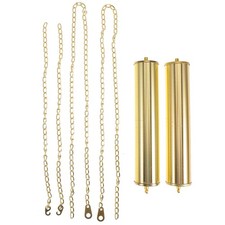  1 ensemble d'horloge en métal, pendule, poids d'horloge Vintage, partie de