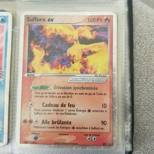 Carte pokémon sulfura - pokémon,