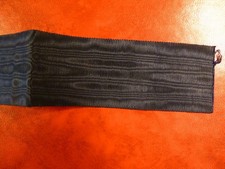 Coupe ruban ancien noir, ordre St JEAN JERUSALEM MALTE, Ordre St JOHN GB en Soie