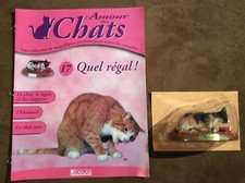 CHATS CHATON N°17 COLLECTION ÉDITIONS ATLAS LIVRET QUEL RÉGAL ! FIGURINE 