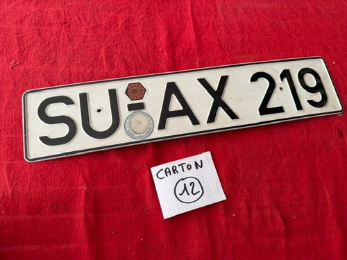 Ancienne plaque - ancienne,