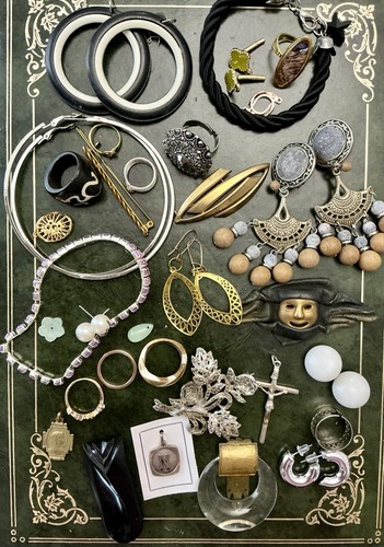 Lot bijoux anciens - bijoux,
