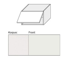 Armoire Murale PR-W4B/60 Meuble De Cuisine 60Cm Blanc RAL 9003 Blanc Signal