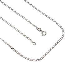 Collier/Chaine En Or Blanc 14