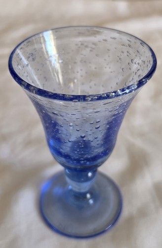 Verre biot bleu - bleu, cobalt