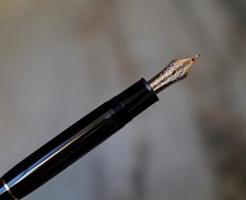 STYLO PLUME MONTBLANC MEISTERSTUCK 149 - PLUME OR MASSIF DEUX TONS 14 C VINTAGE