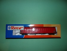 ROCO wagon bâché long rouge