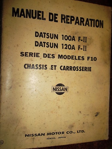 Nissan datsun cherry 100a - 100a, 120a