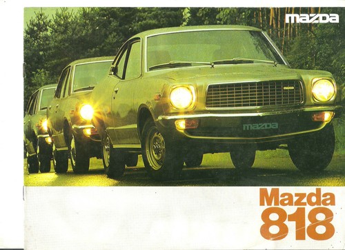 Mazda 818 1976 catalogue - mazda,