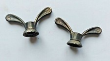 Ecrous papillon S M pour blocage de roue avant vélo ancien Wing nuts old bike